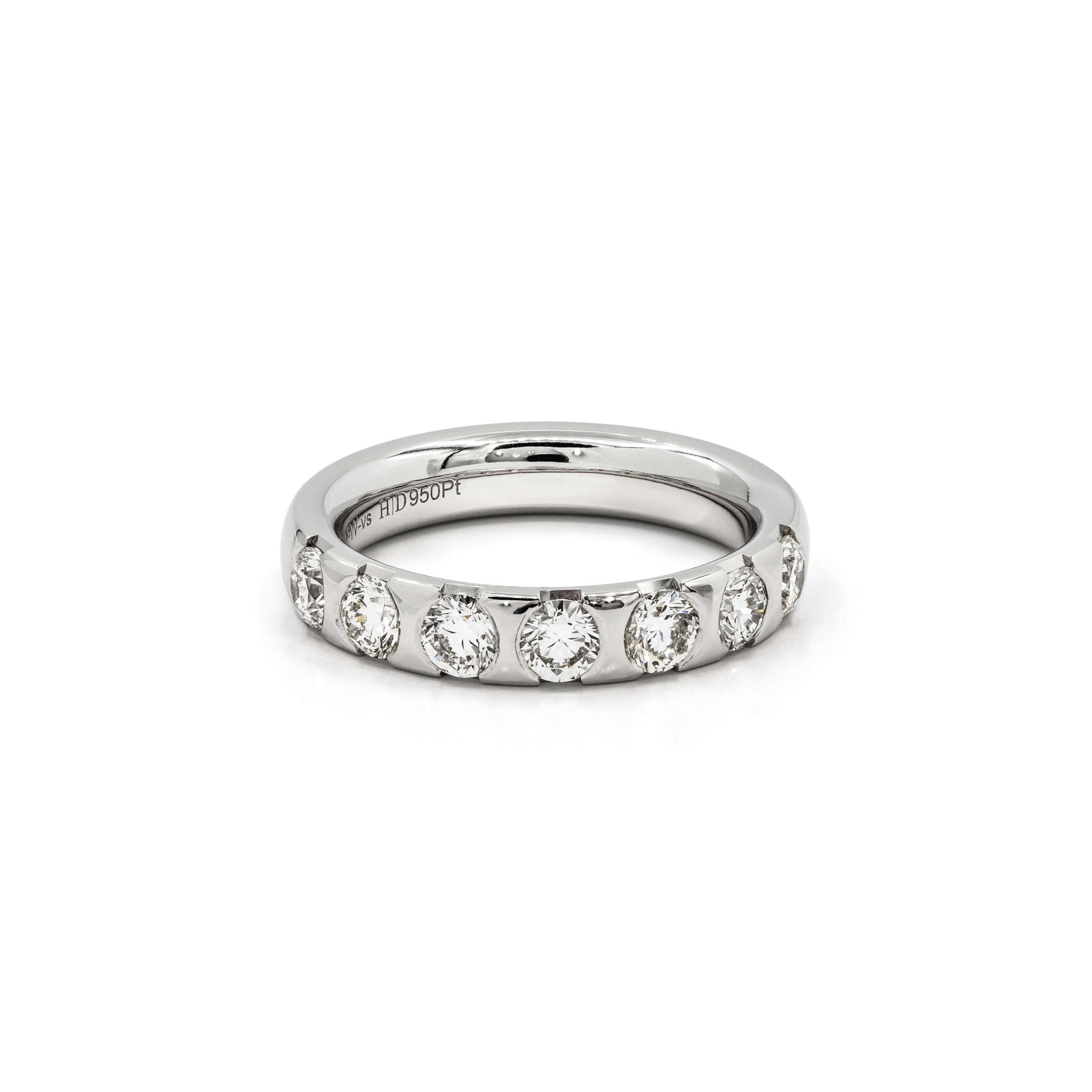 Henrich & Denzel Memoire-Ring, Platin, P0317.07