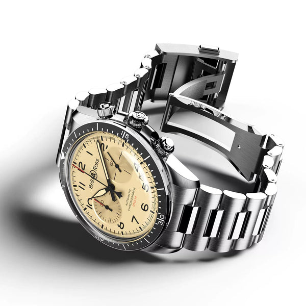 Bell & Ross BR V2-94 Military beige | BRV294-BEI-ST/SST