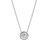 Schmuckwerk Solitaire-Collier Diamantenfieber | SH624-PT