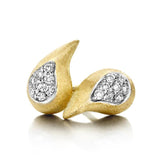 Nanis Ohrstecker Cachemire, Gelbgold, OS9-569