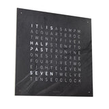 Qlocktwo Wanduhr Earth 90 | Metamorphite | LG4MM
