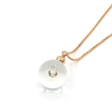 Schmuckwerk Collier Glasklar | DH557-RG-GW-BB