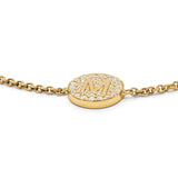Minitials Armband mit Diamanten | CB-AEOR