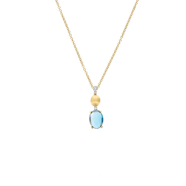 Nanis Collier Dancing Azure, Gelbgold, CS20-597