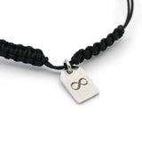 Schmuckwerk Armband Tag-Anhänger Weltkugel, Edelstahl, OA204-ST-9