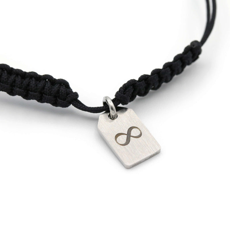 Schmuckwerk Armband Tag-Anhänger Weltkugel, Edelstahl, OA204-ST-9