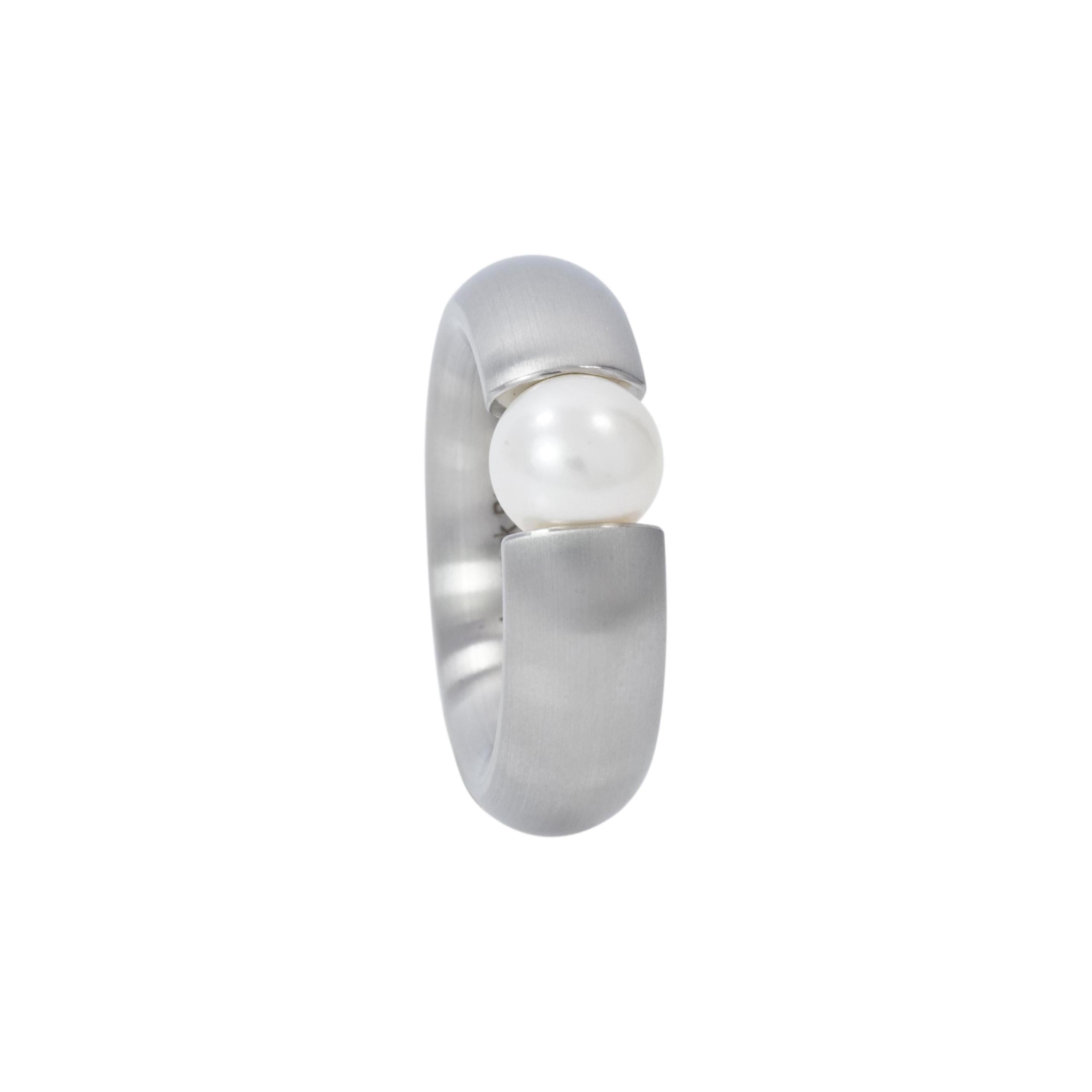 Schmuckwerk Ring Pearl Rush, stainless steel, KR761-ST