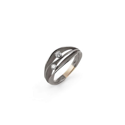 Annamaria Cammilli Ring Dune | Black Lava | GAN1941E