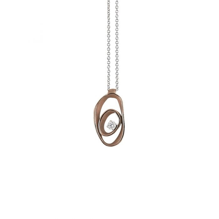 Annamaria Cammilli Collier Dune Assolo, Brown Chocolate, GPE1920C