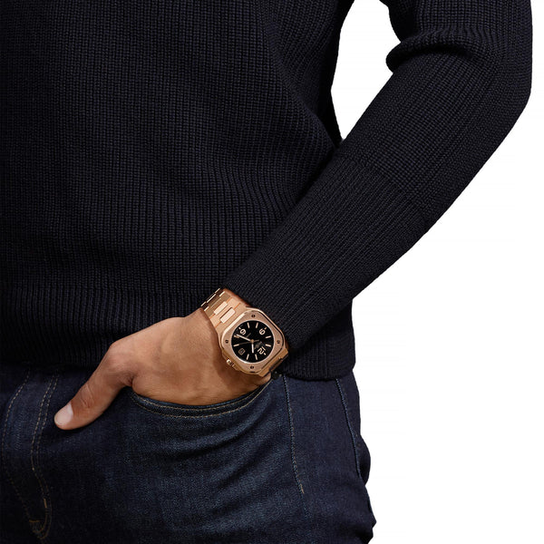 Bell & Ross BR 05 Gold | BR05A-BL-PG/SPG