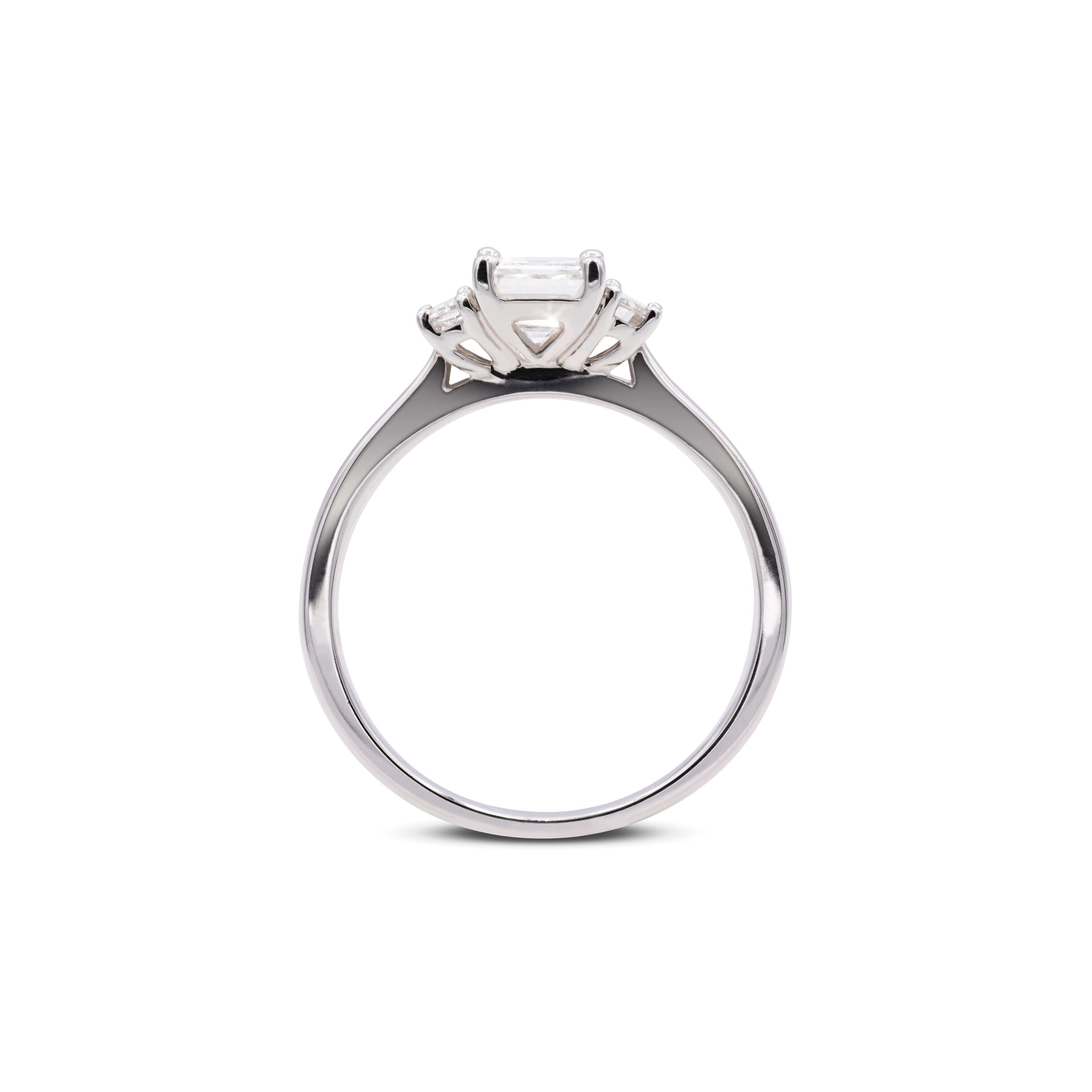 Diamond Group Solitaire-Ring | 1P673W8-4
