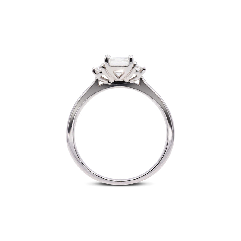 Diamond Group Solitaire-Ring | 1P673W8-4