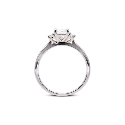 Diamond Group Solitaire-Ring | 1P673W8-4