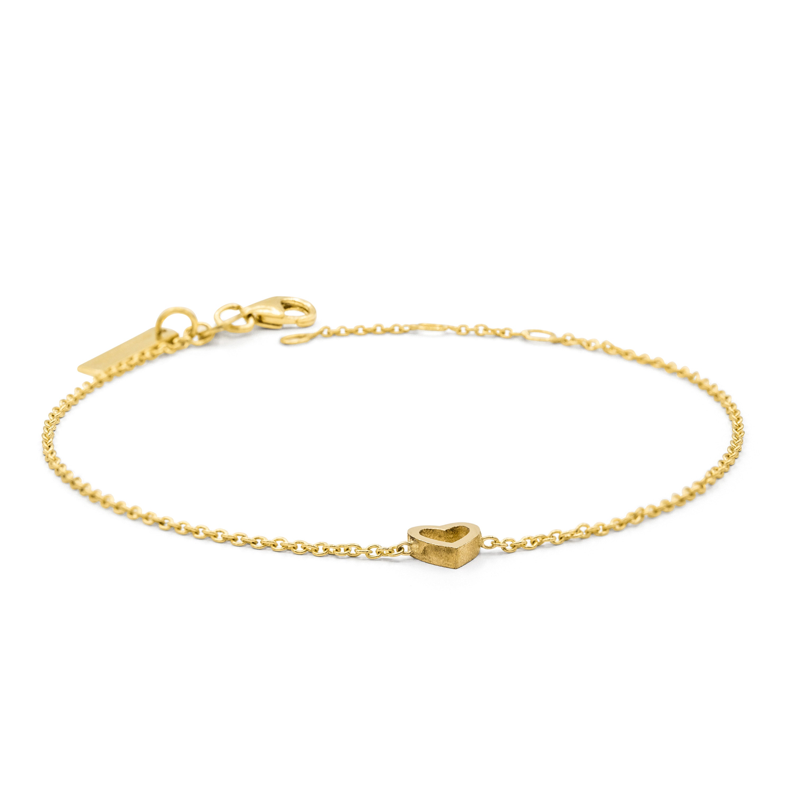 Minitials Armband Herz | CB-SIG-M1G