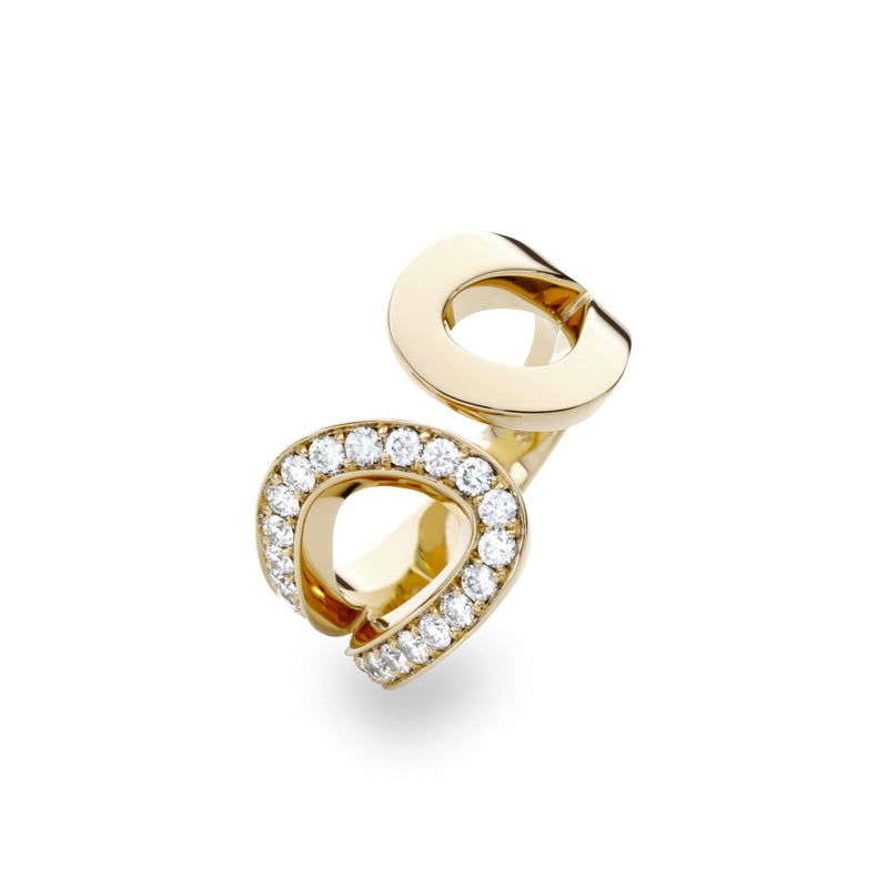 Schmuckwerk Ring Diamantenfieber, Gelbgold, ER505-GG