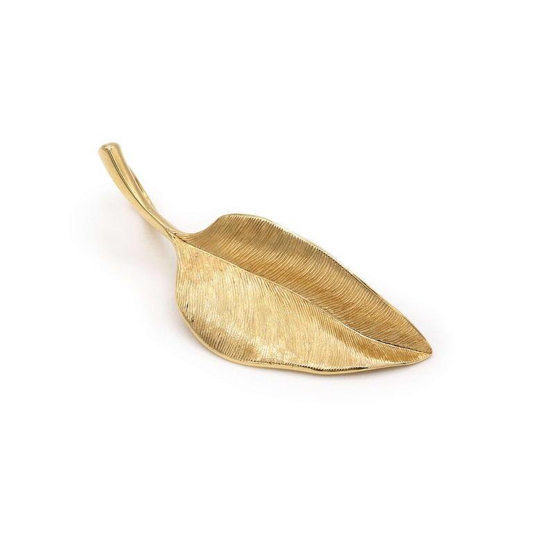 Ole Lynggaard Anhänger Leaves, Gelbgold, A3008-403