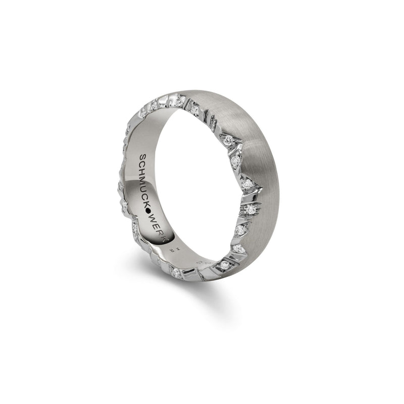 Schmuckwerk Trauring Alpen, Platin, GT365-PT