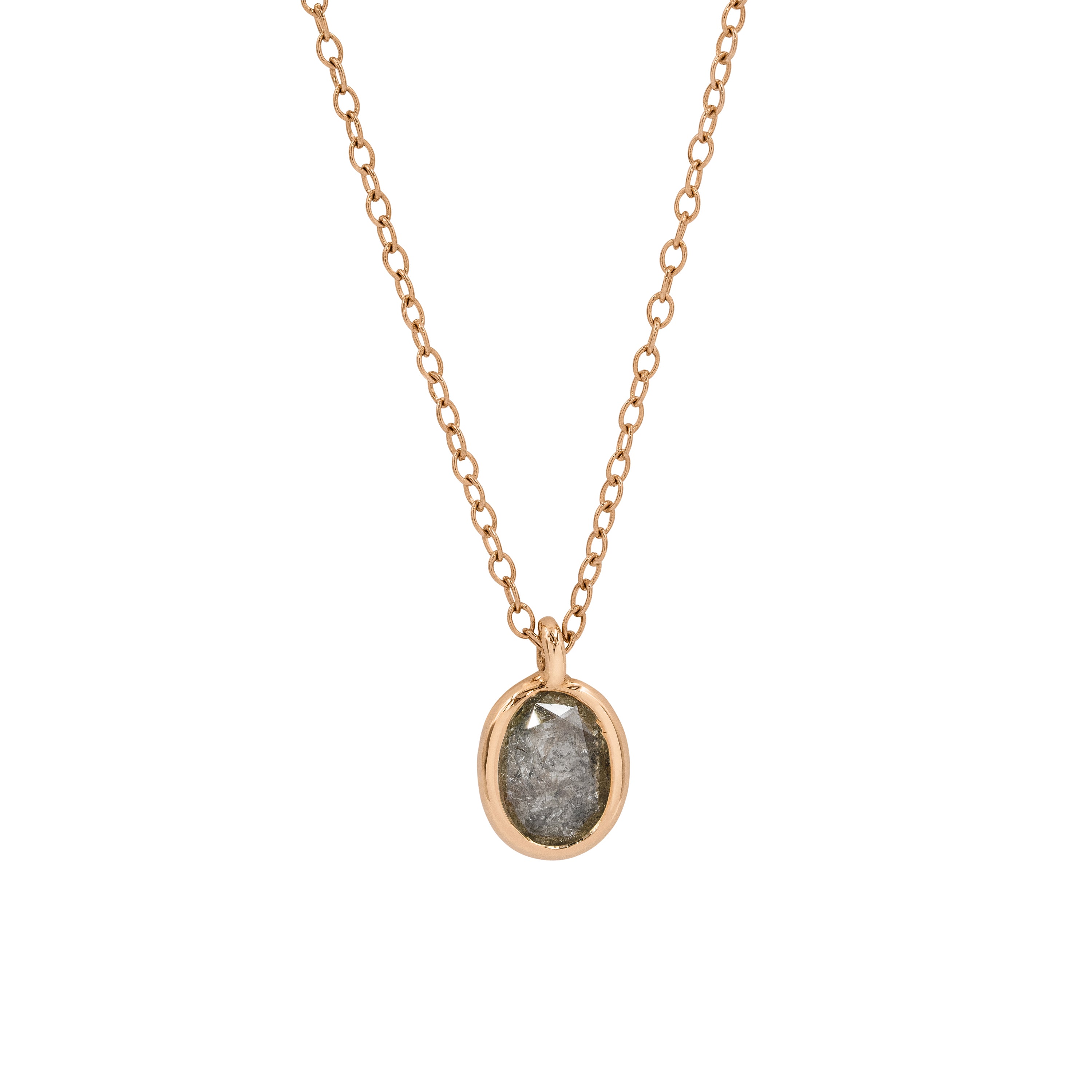 TWENTYTEN Collier mit Diamantrose | 11901