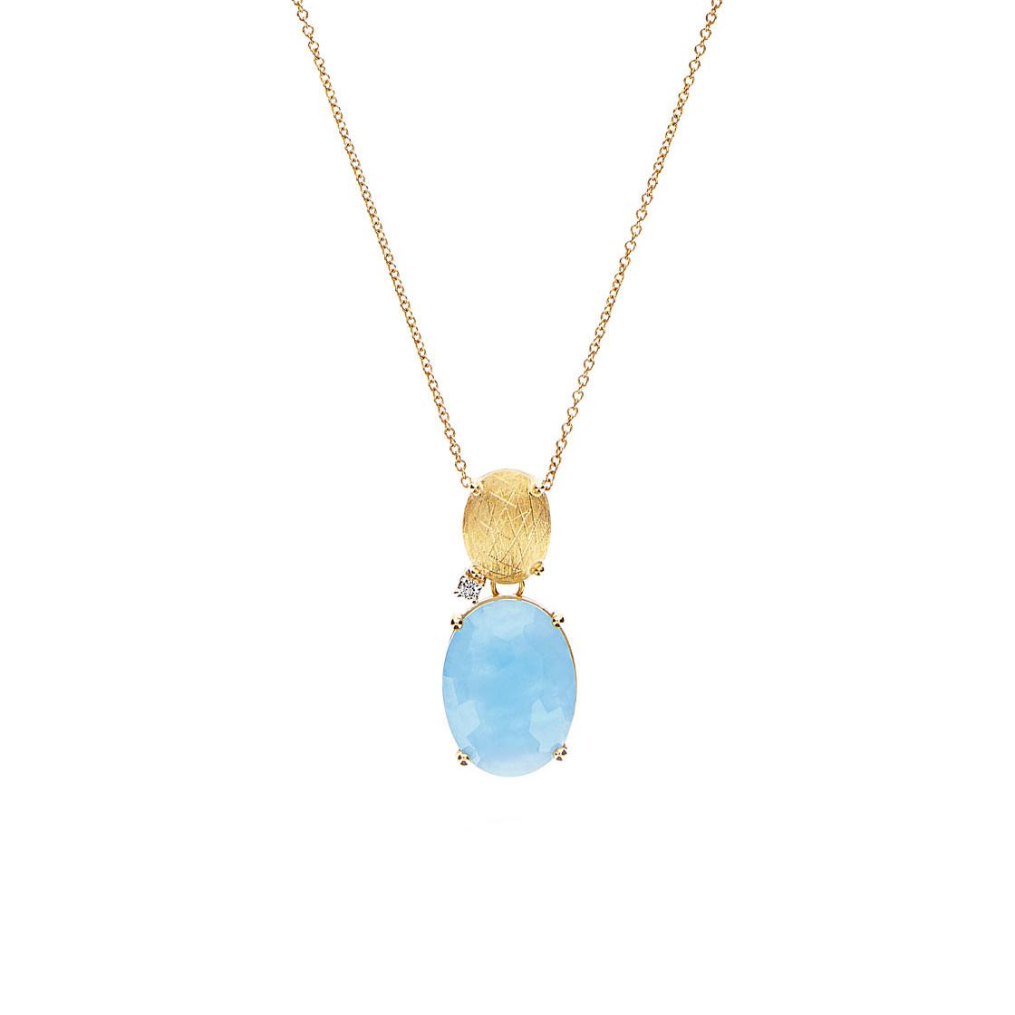 Nani's necklace Ipanema, yellow gold, CS2-577