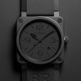 Bell & Ross Armbanduhr BR 03-92 Phantom, BR0392-PHANTOM-CE