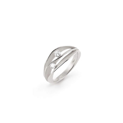Annamaria Cammilli Ring Dune | White Ice | GAN1941W