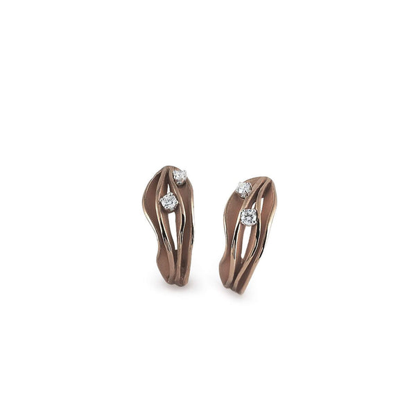 Annamaria Cammilli Creolen Dune | Brown Chocolate | GOR0779C