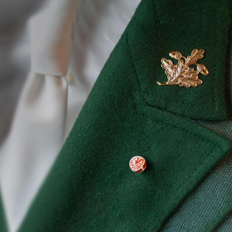 Jubiläums-Anstecknadel des Neusser Bürgerschützenvereins