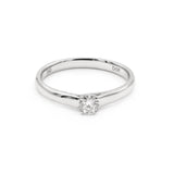 Diamond Group Solitaire-Ring | 1A442W8-4
