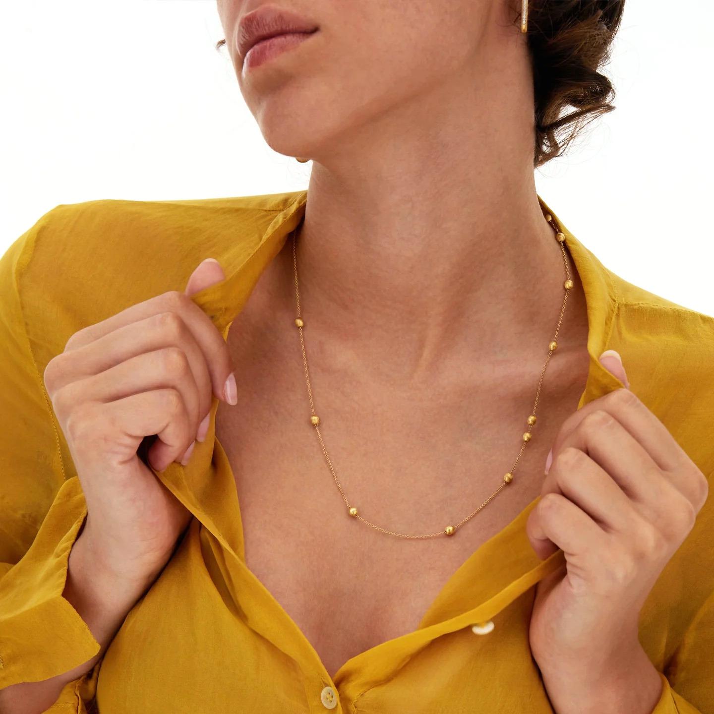 Nani's necklace Dancing Élite, yellow gold, CS10-583