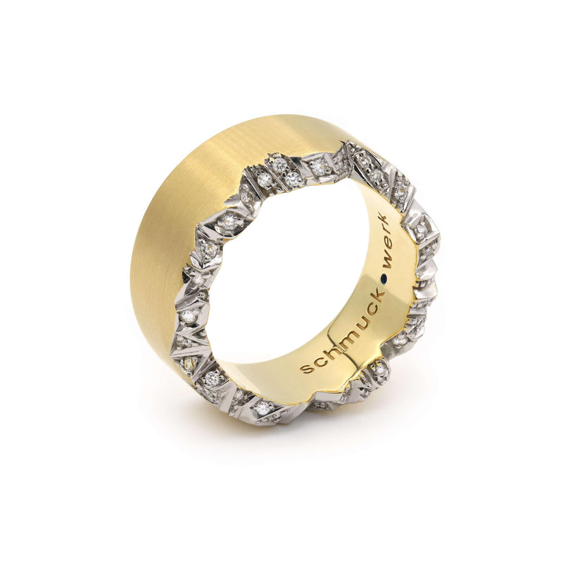 Schmuckwerk Trauring Alpen, Gelbgold, GT295-GG