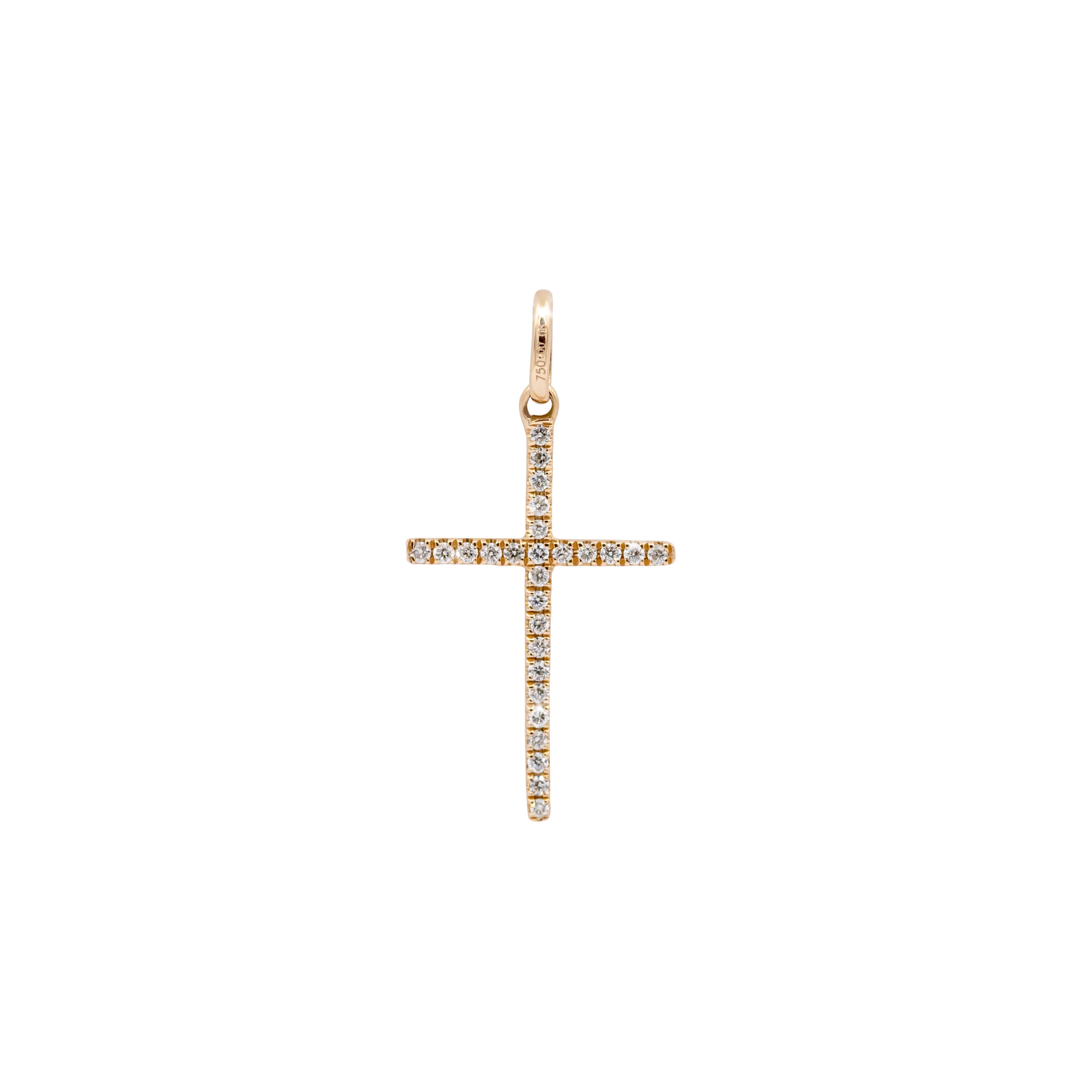 Diamond Group Anhänger Kreuz | 3B756R8-8