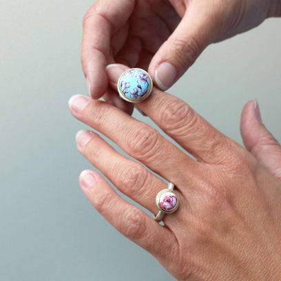 Materia Prima Ring | purpur Rose | MP R033