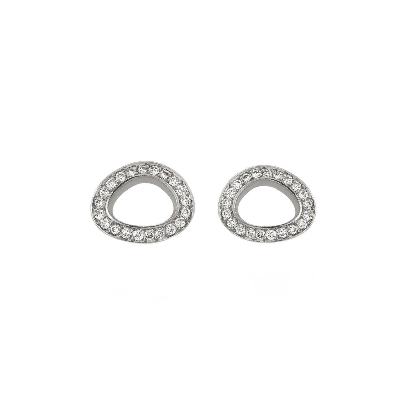 Schmuckwerk Ohrstecker Diamantenfieber | EO105-WG