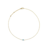 Nanis Collier Dancing Azure, Gelbgold, CN1-597