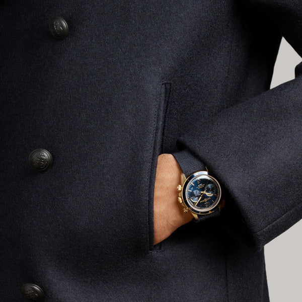 Bell & Ross BR V2-94 Aéronavale Bronze | BRV294-BLU-BR/SCA