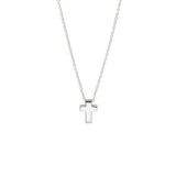 Minitials Collier Kreuz | N-SIG-M1W