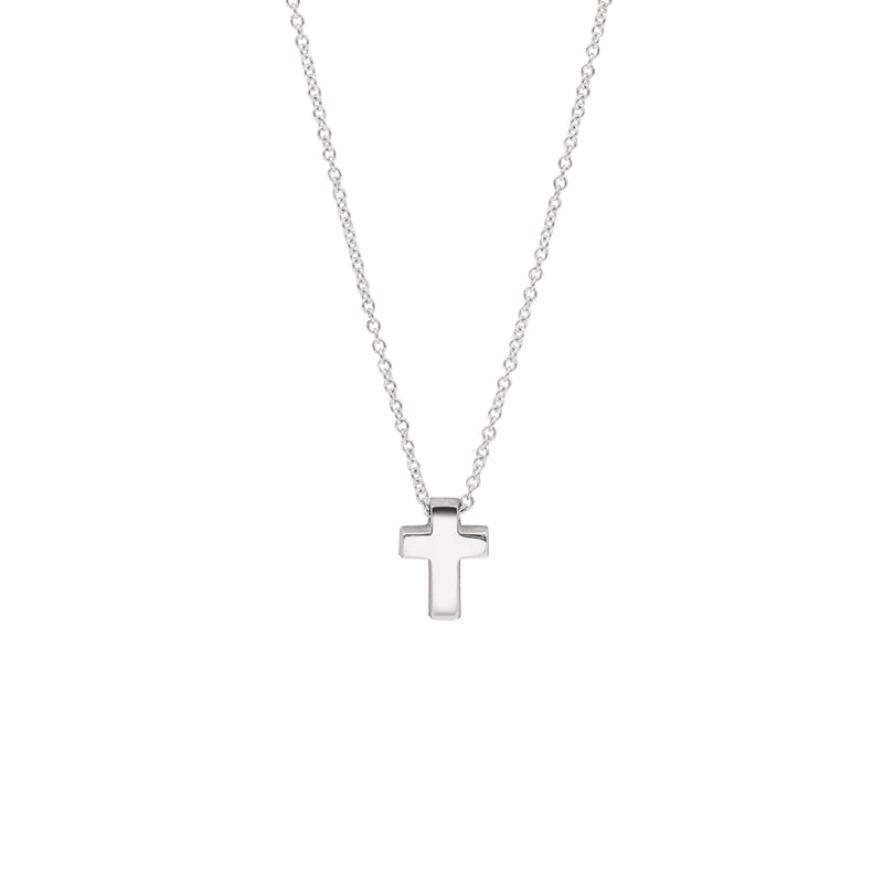 Minitials Collier Kreuz | N-SIG-M1W