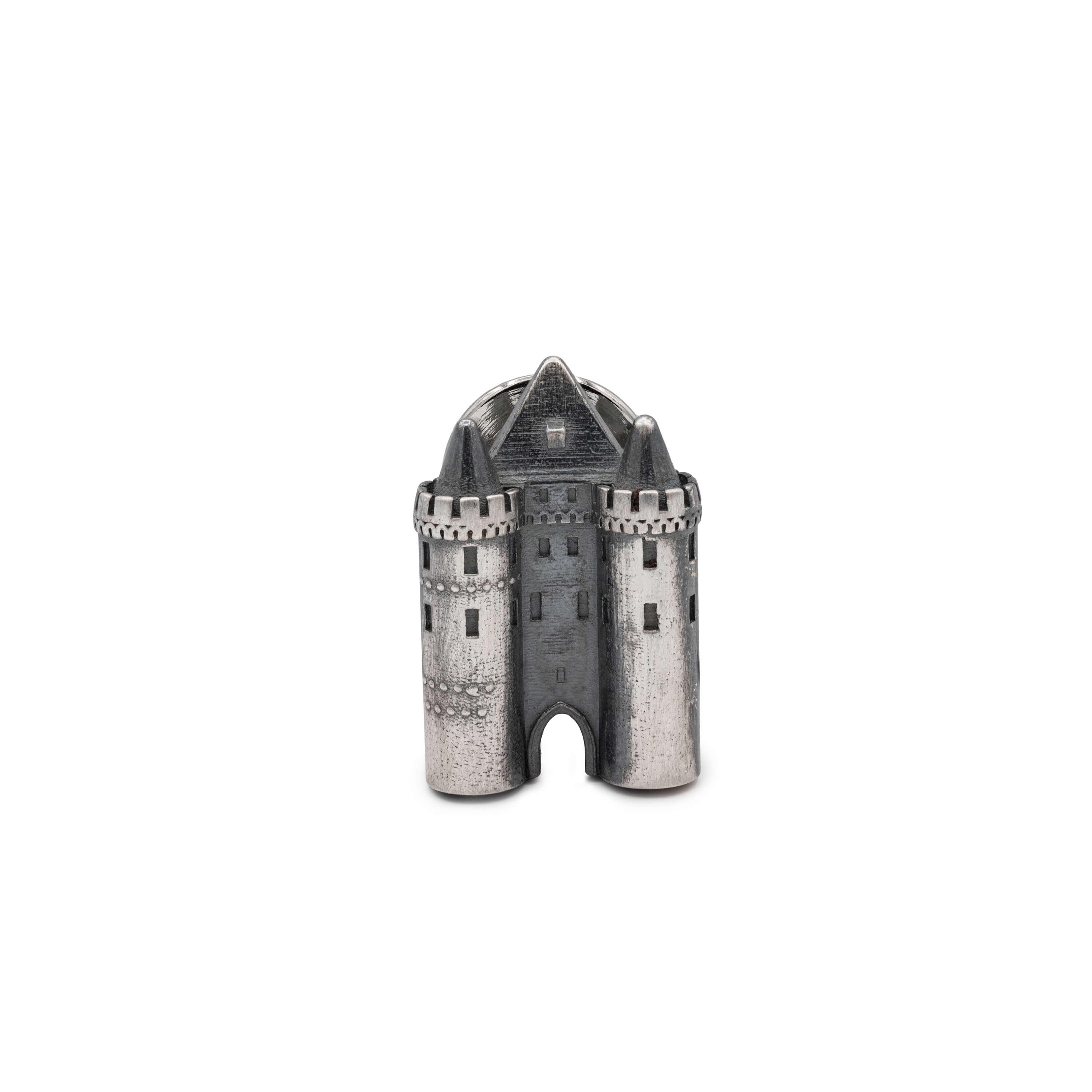 Obertor pin, blackened silver
