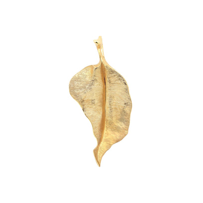 Ole Lynggaard Anhänger Leaves, Gelbgold, A2871-401