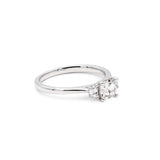 Diamond Group Solitaire-Ring | 1P673W8-4