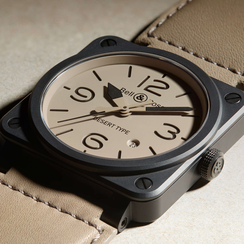 Bell & Ross Herrenuhr Instruments BR 03-92 Desert Type BR0392-Desert-CE