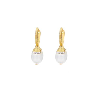 Nani's earrings Terre Lontane, yellow gold, OS7-603