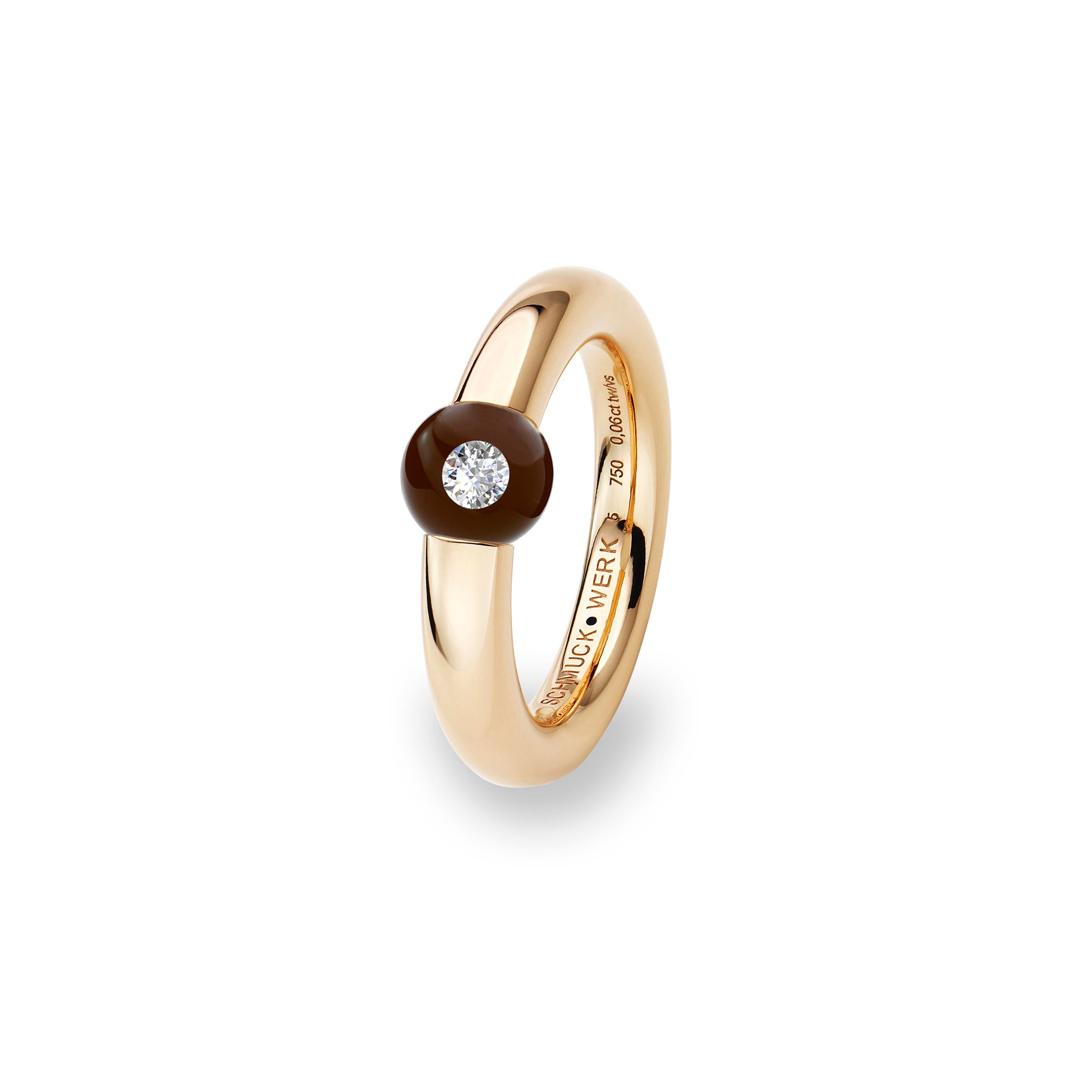 Schmuckwerk Ring Glasklar | DR277-RG-GB