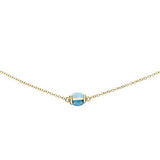 Nanis Collier Dancing Azure, Gelbgold, CN1-597