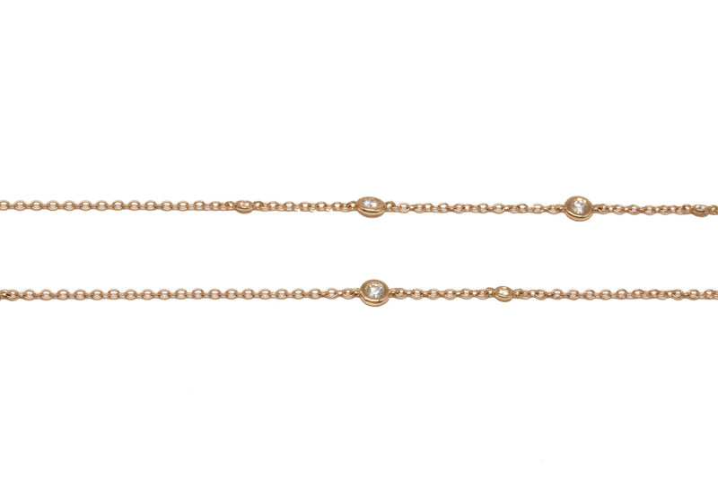 Clioro Collier Roségold Diamanten 95 cm 95170.79590B