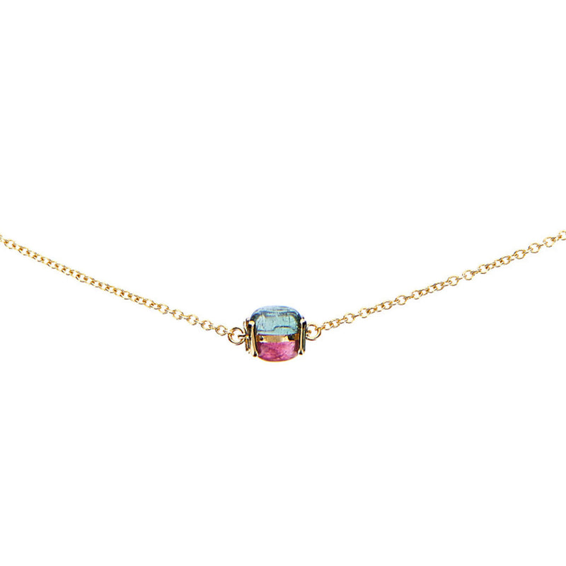 Nanis Collier Dancing Tourmalines, Gelbgold, CN1-601