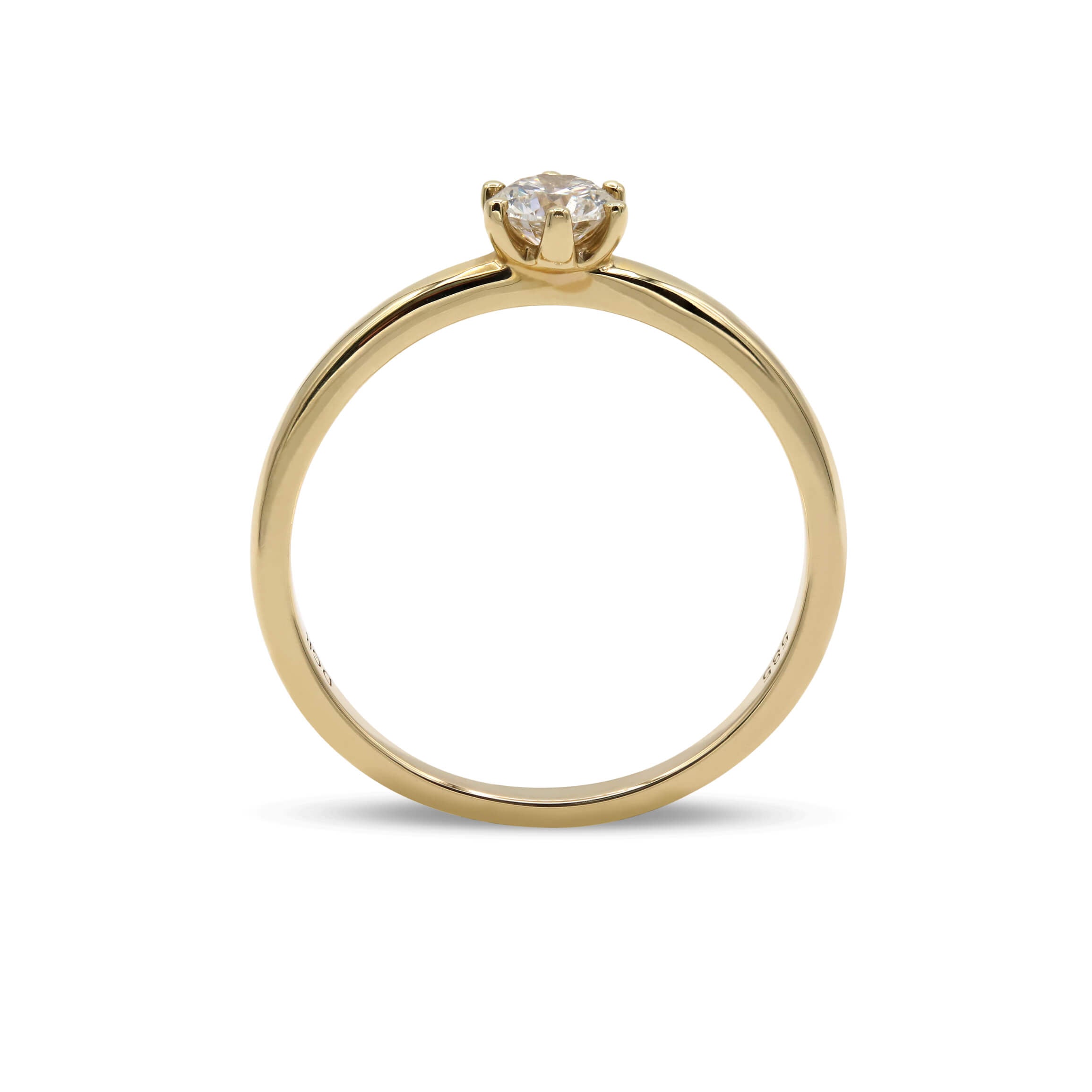 Diamond Group Solitärring Gelbgold Diamanten 1O324G4xx-1