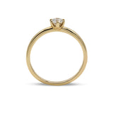 Diamond Group Solitaire-Ring | 1O324G4-1