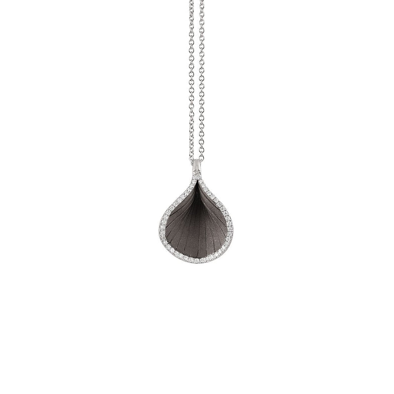 Annamaria Cammilli Collier Goccia, Black Lava, GPE2002E