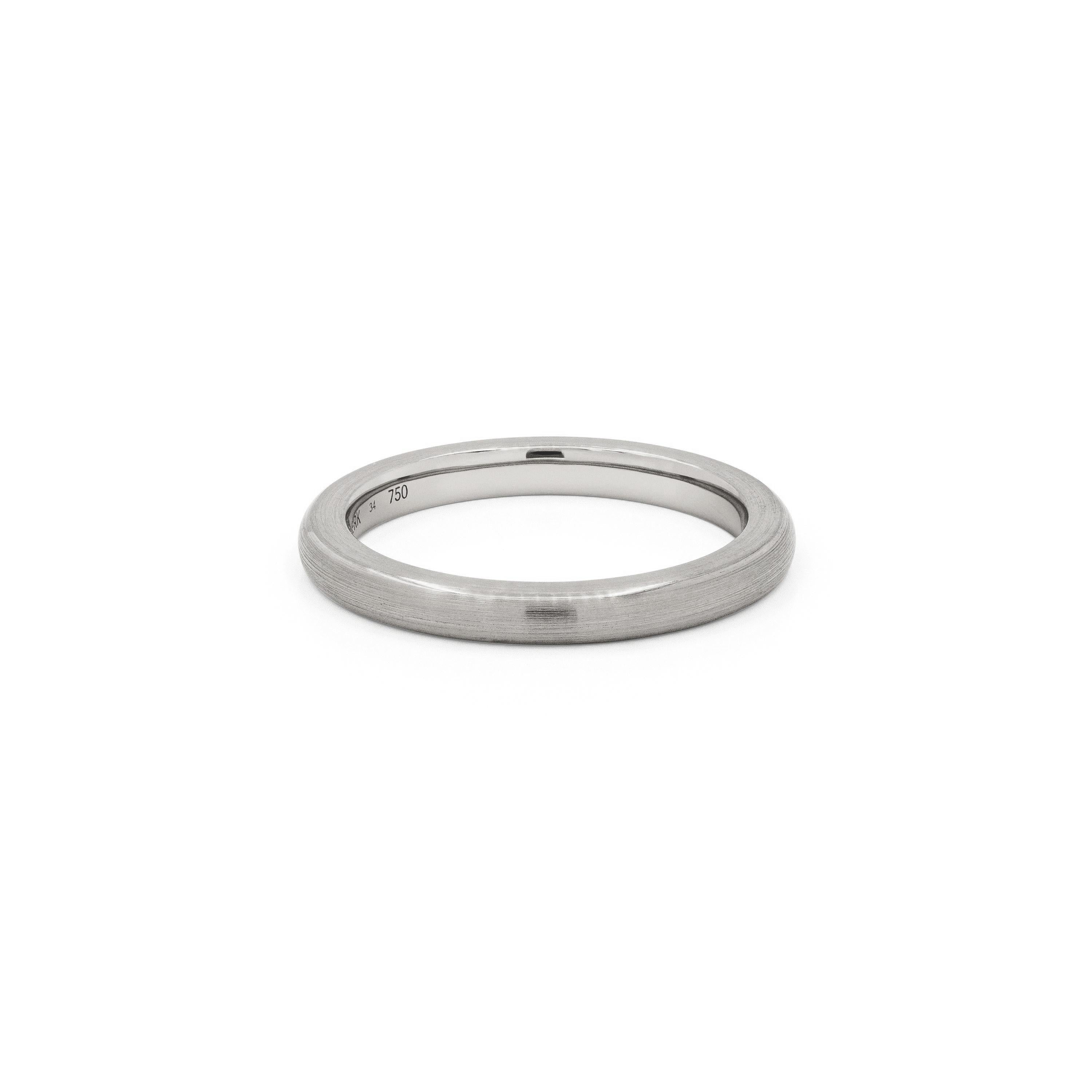 Schmuckwerk Ring Alpen, white gold, GR120-WG